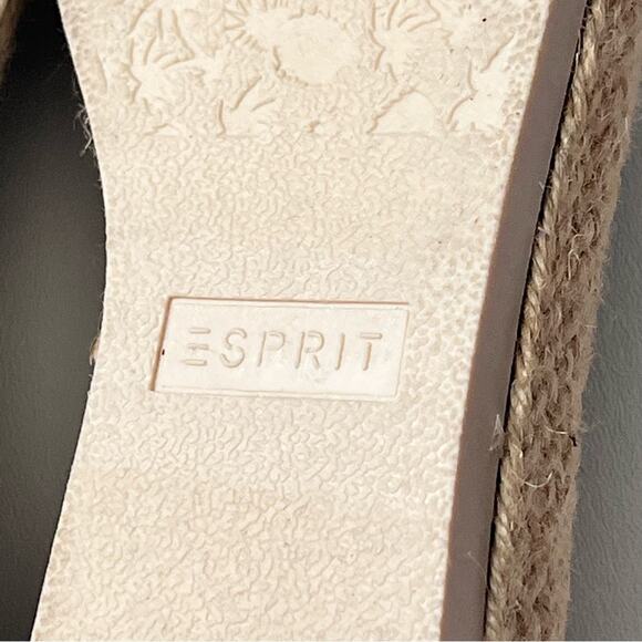 ESPRIT Women's Black  Erika Espadrille Slip-On Sneaker Sz 6.5 - Picture 5 of 10